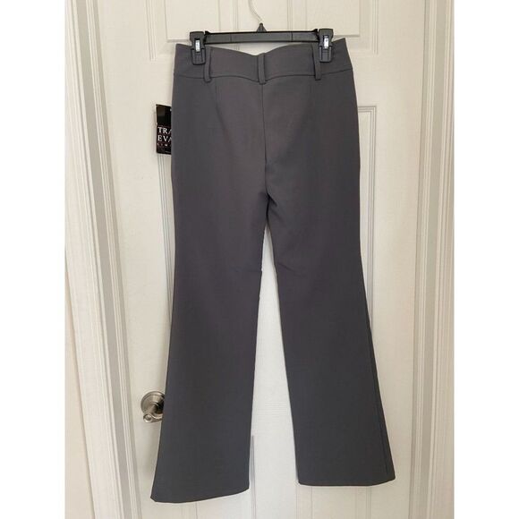 NWT Tracy Evans Gray Pants with Zippers (Size 5) - Picture 2 of 4
